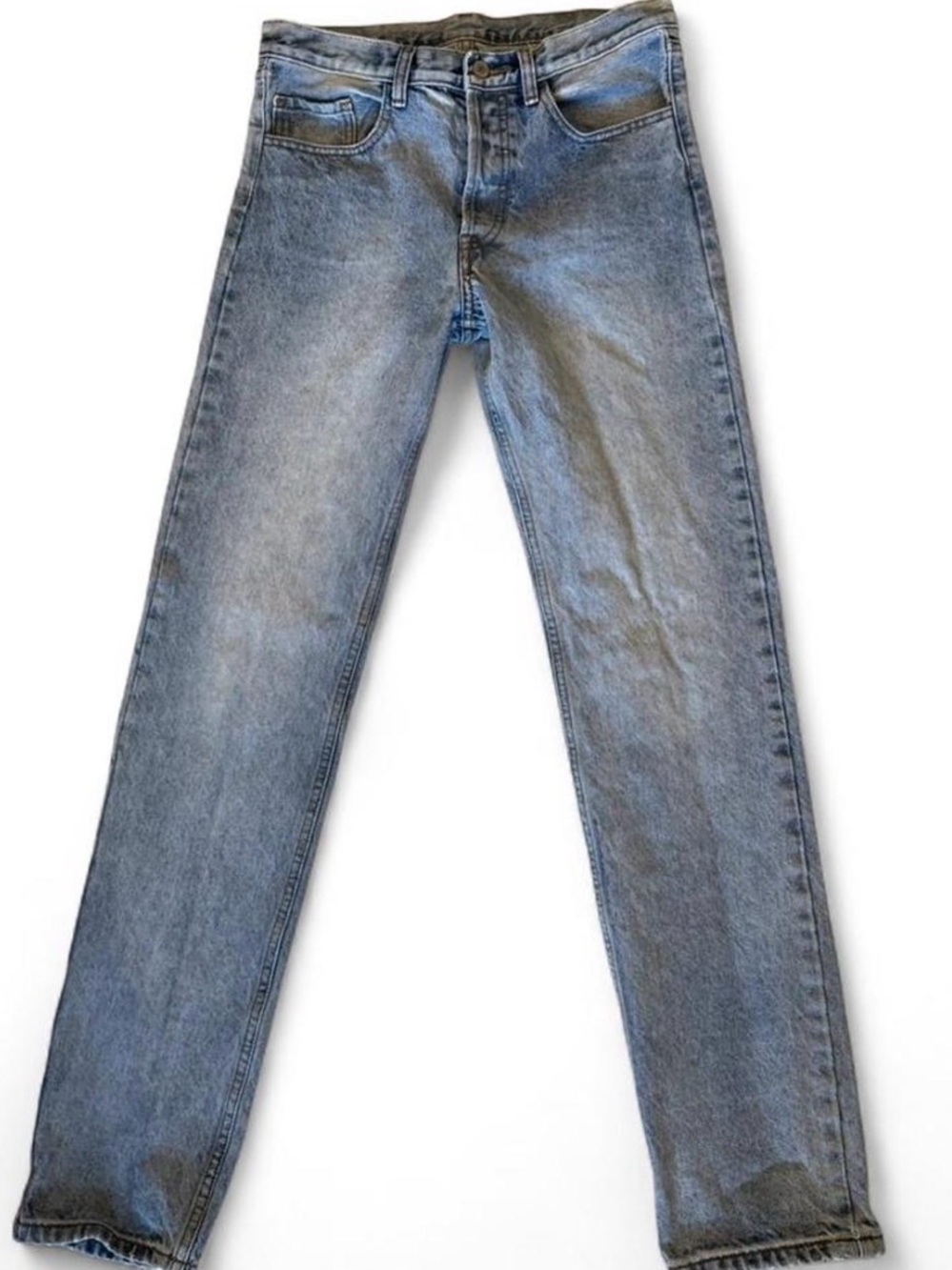 Brandy Melville Light Blue Straight-Leg Jeans